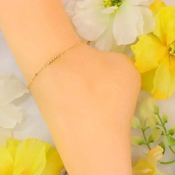 Minimalist Anklet, Sleek & Modern Design, Women’s Fashion, YC110311-A - Picture 8 of 10